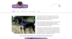 Desktop Screenshot of dakotasdogs.com